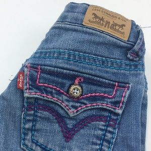 Levi Strauss girls size 6x reg Jeans boot cut